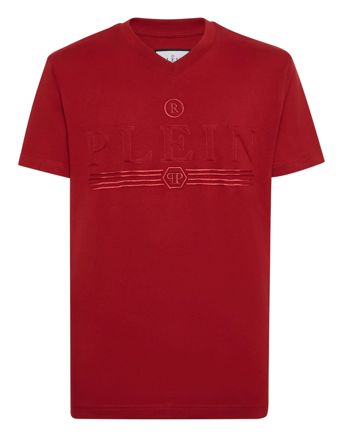 T-shirt V-Neck SS, цвет: Красный
