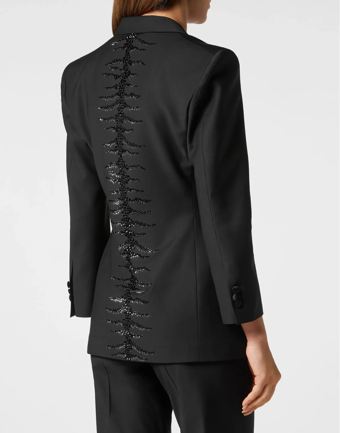 Wool Loose Fit Blazer, цвет: Черный