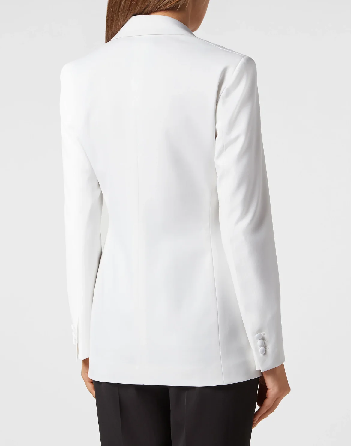 Basic Slim Fit Blazer, цвет: Белый