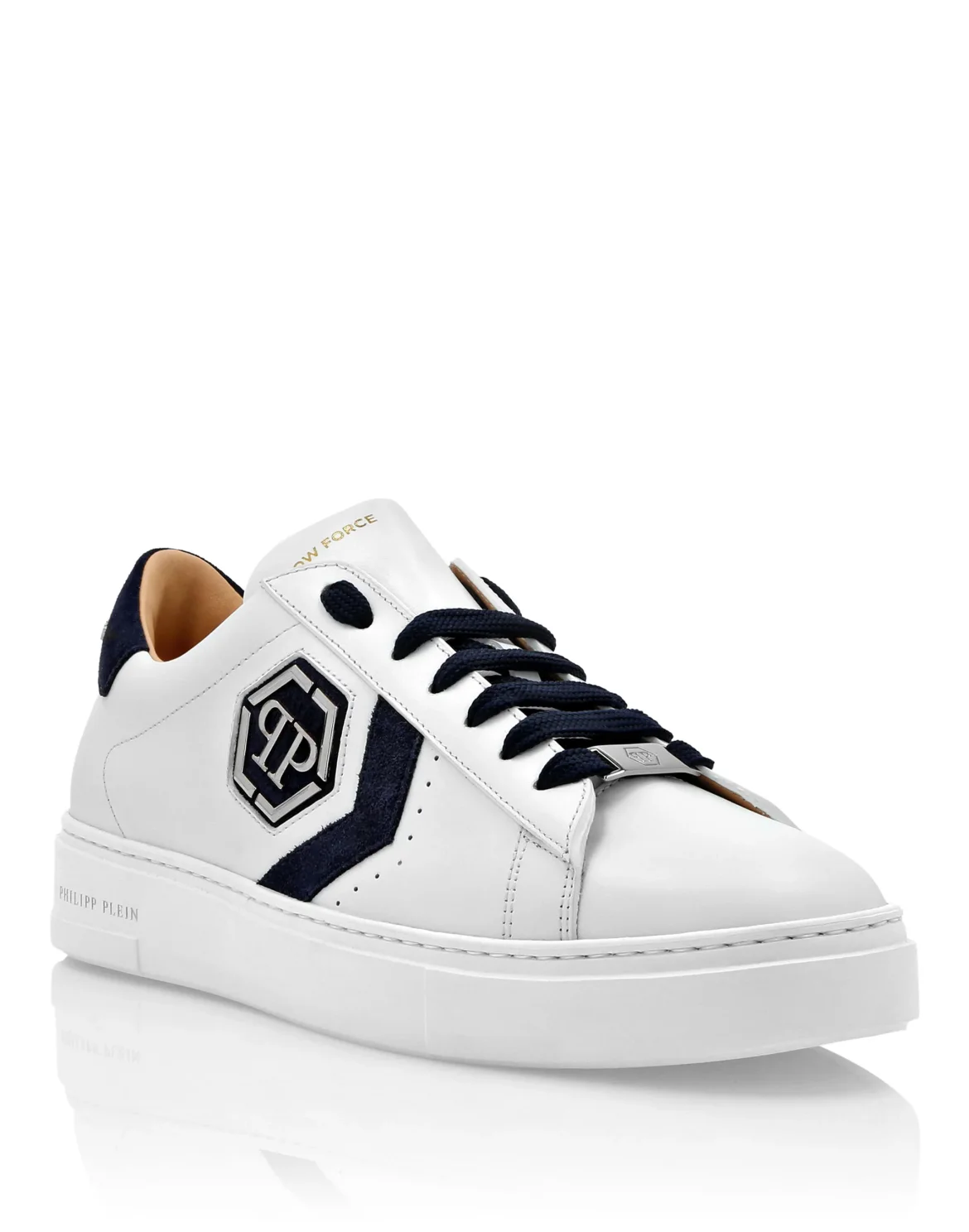 Lo-Top Leather Arrow Force Sneakers, цвет: Белый