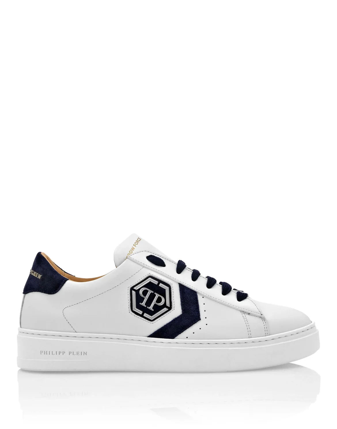 Lo-Top Leather Arrow Force Sneakers, цвет: Белый