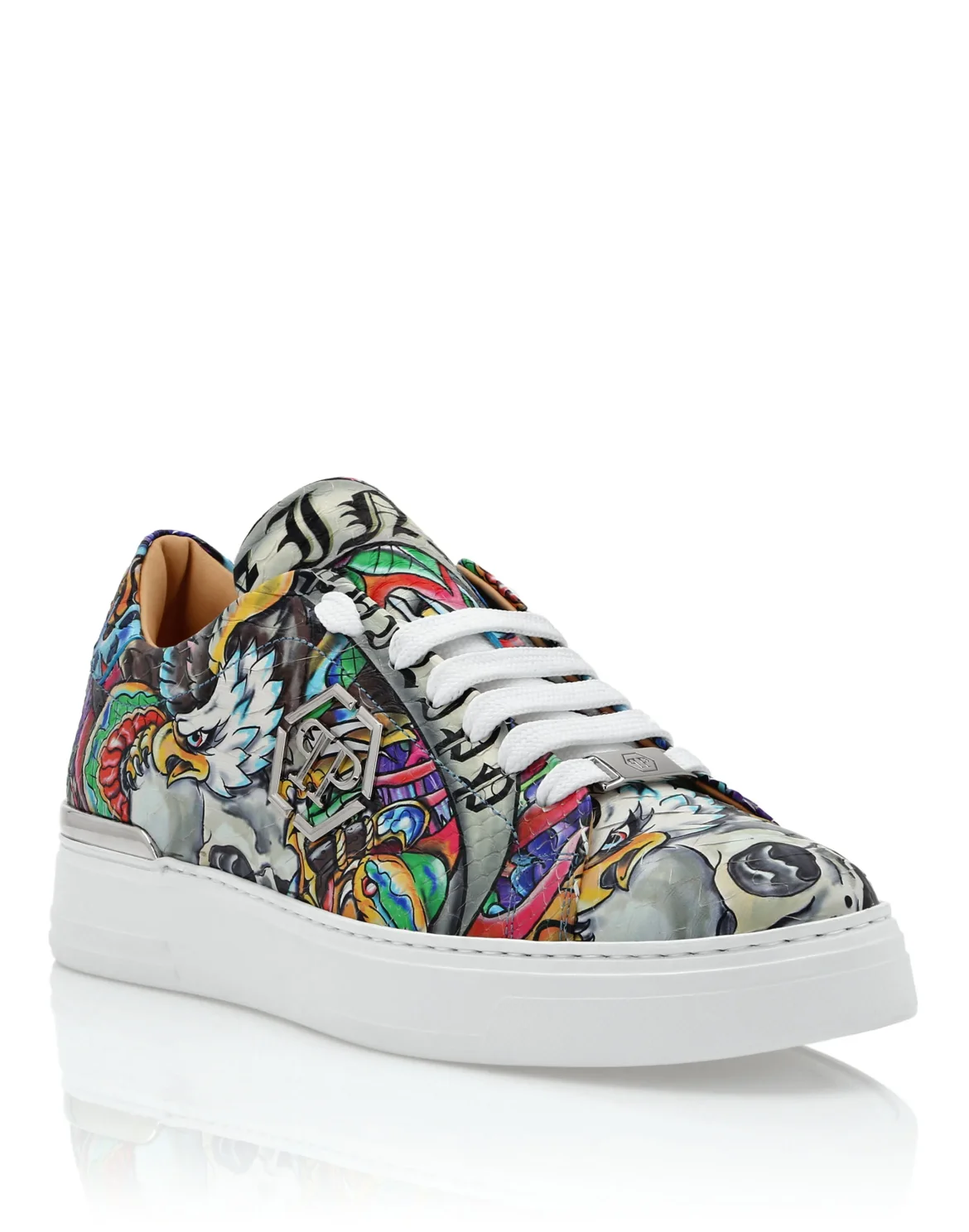 Python Lo-Top Sneakers Tattoo, цвет: Мультиколор