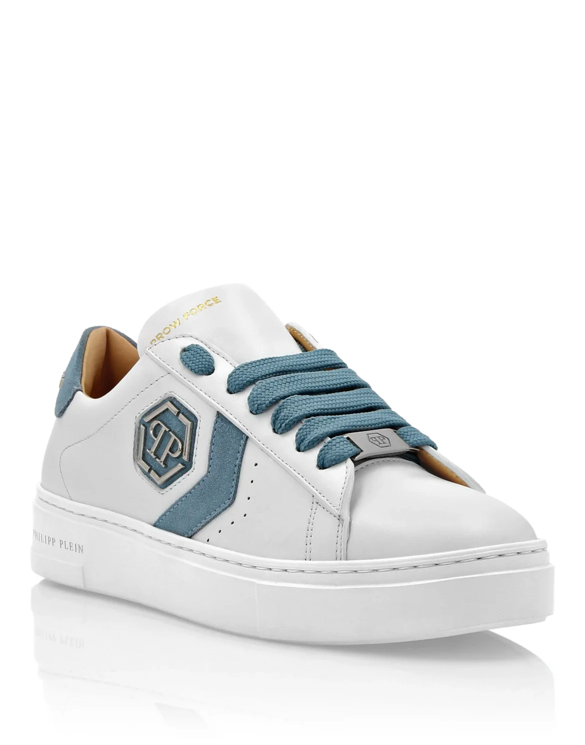 Lo-Top Leather Arrow Force Sneakers, цвет: Белый