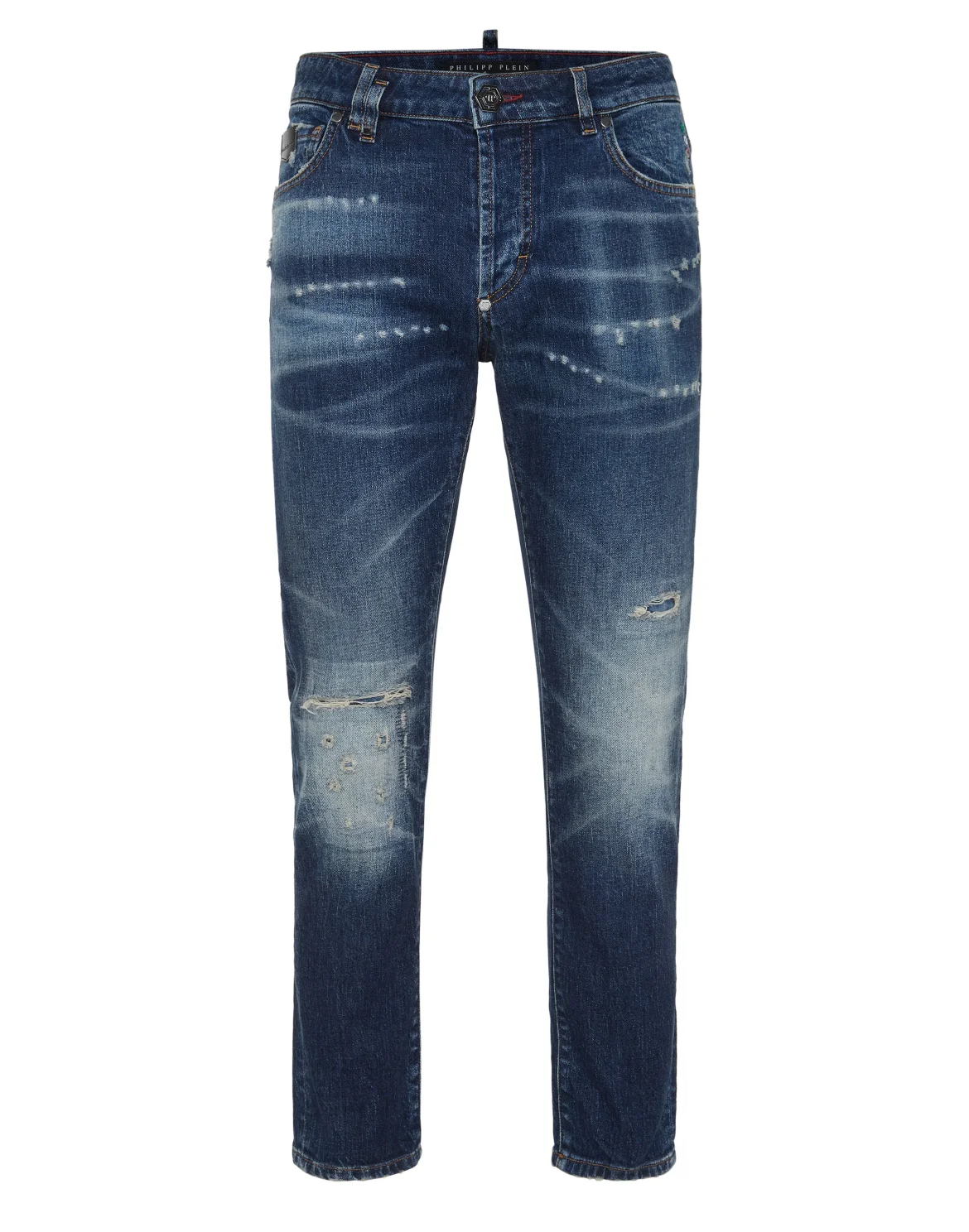5-Pocket Skinny Jeans PP, цвет: Синий