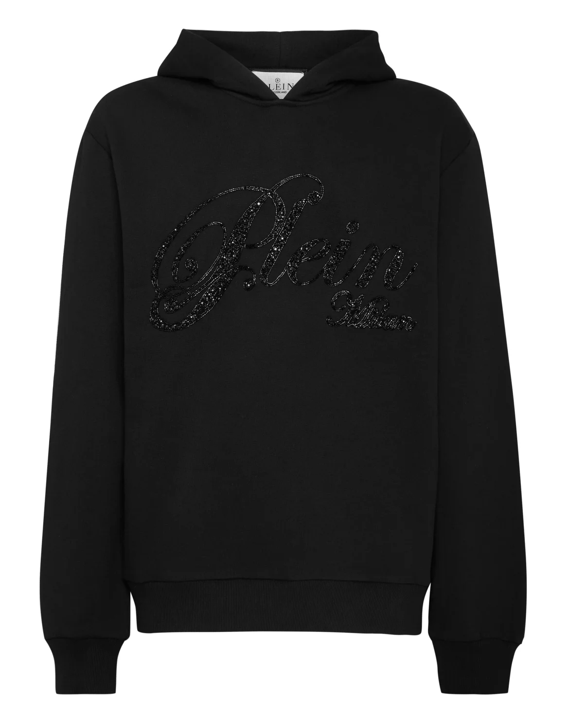 Fleece Hoodie Sweatshirt Stones, цвет: Черный