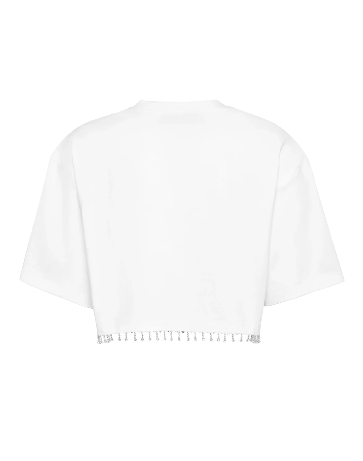 Cropped T-Shirt Signature, цвет: Белый