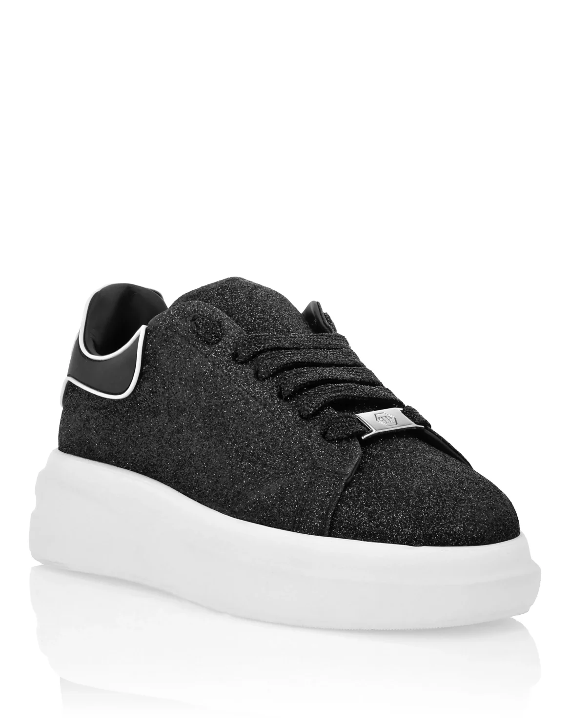 Megastar Glitter Sneakers, цвет: Черный