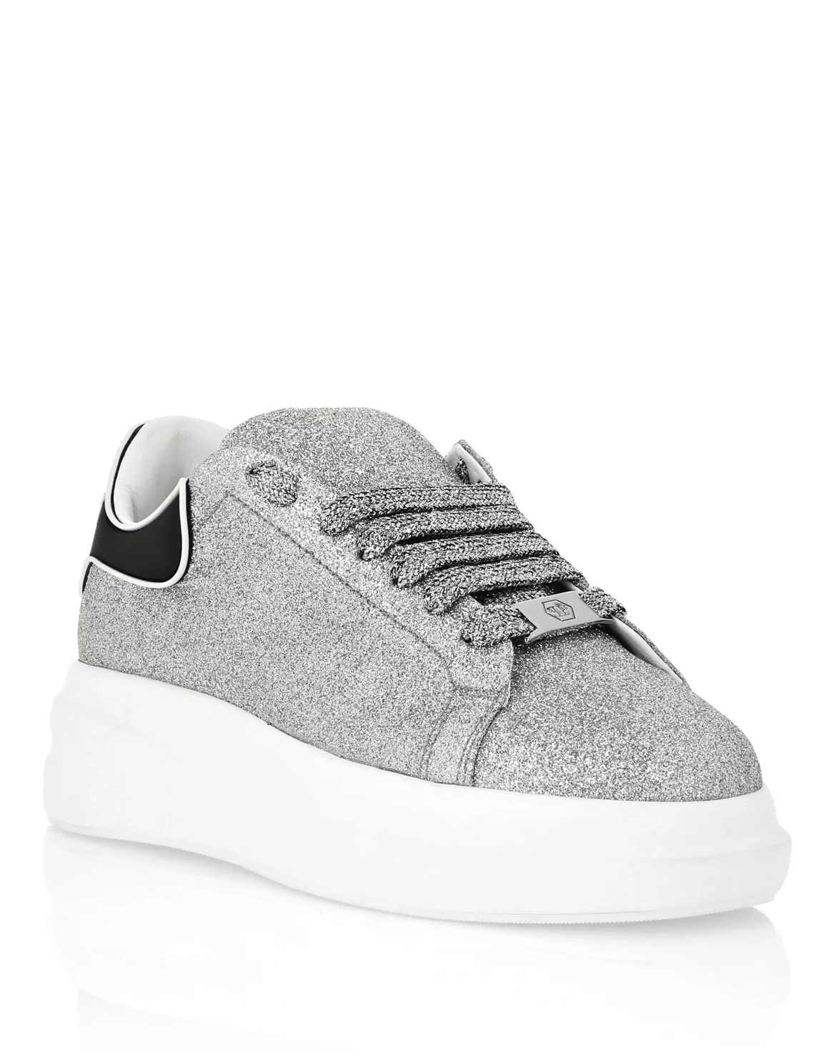 Megastar Glitter Sneakers, цвет: Серебристый