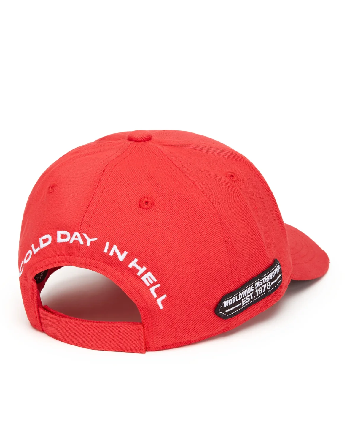 Baseball Cap Patch PP1978, цвет: Красный