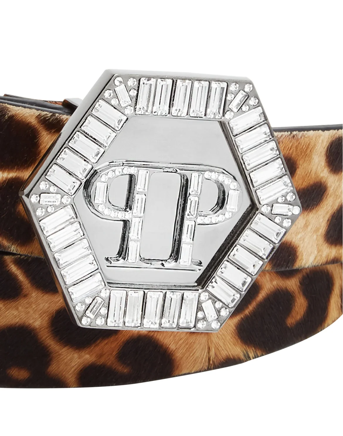 Belt stones hexagon Leopard, цвет: Леопард