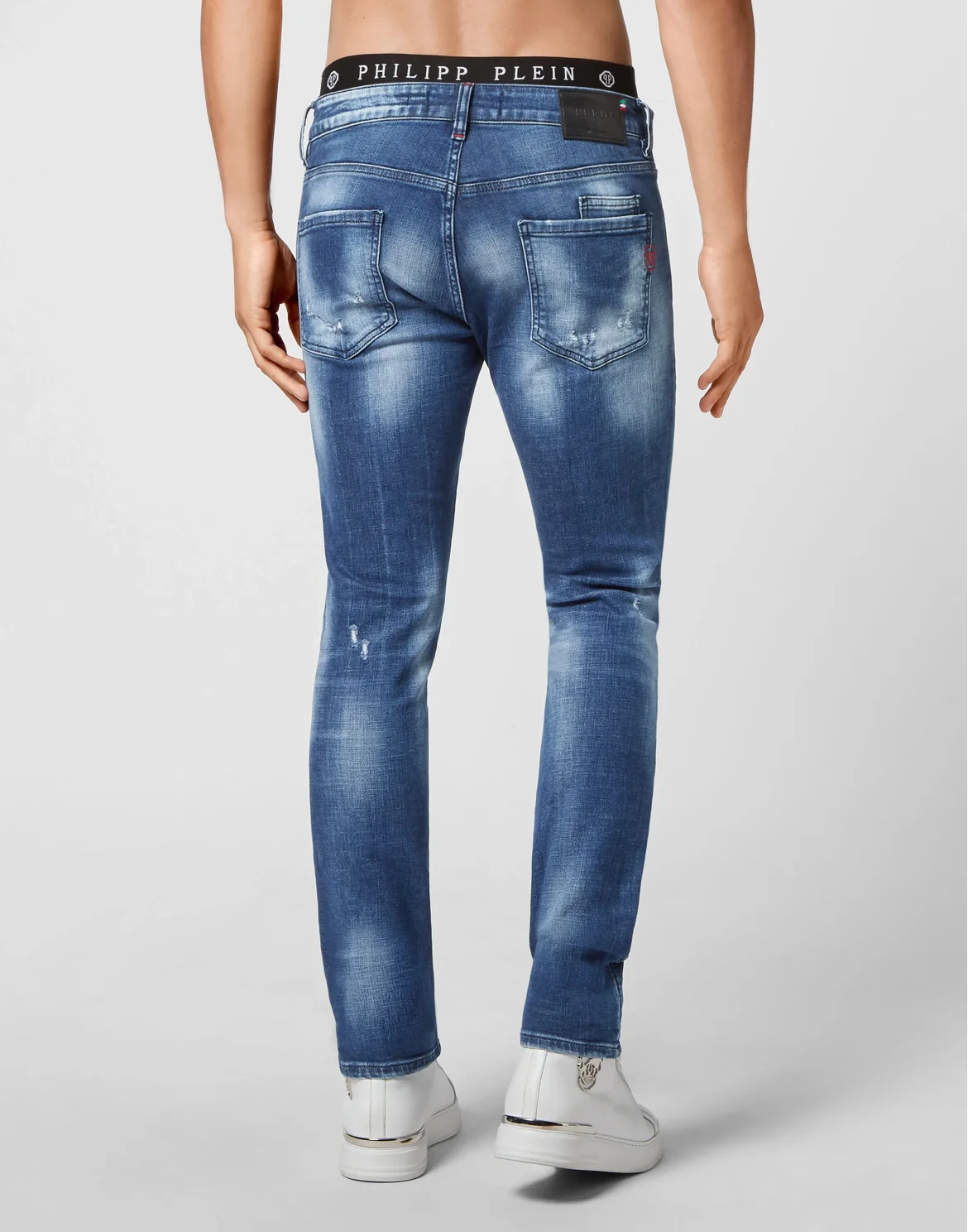 Denim Trousers Super Straight Cut, цвет: Синий