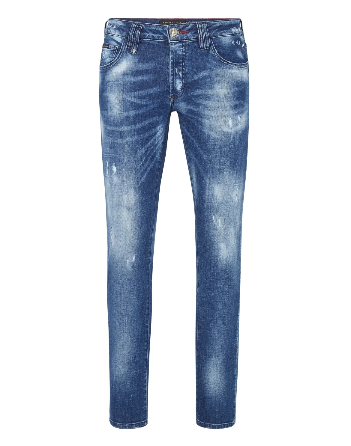 Denim Trousers Super Straight Cut, цвет: Синий
