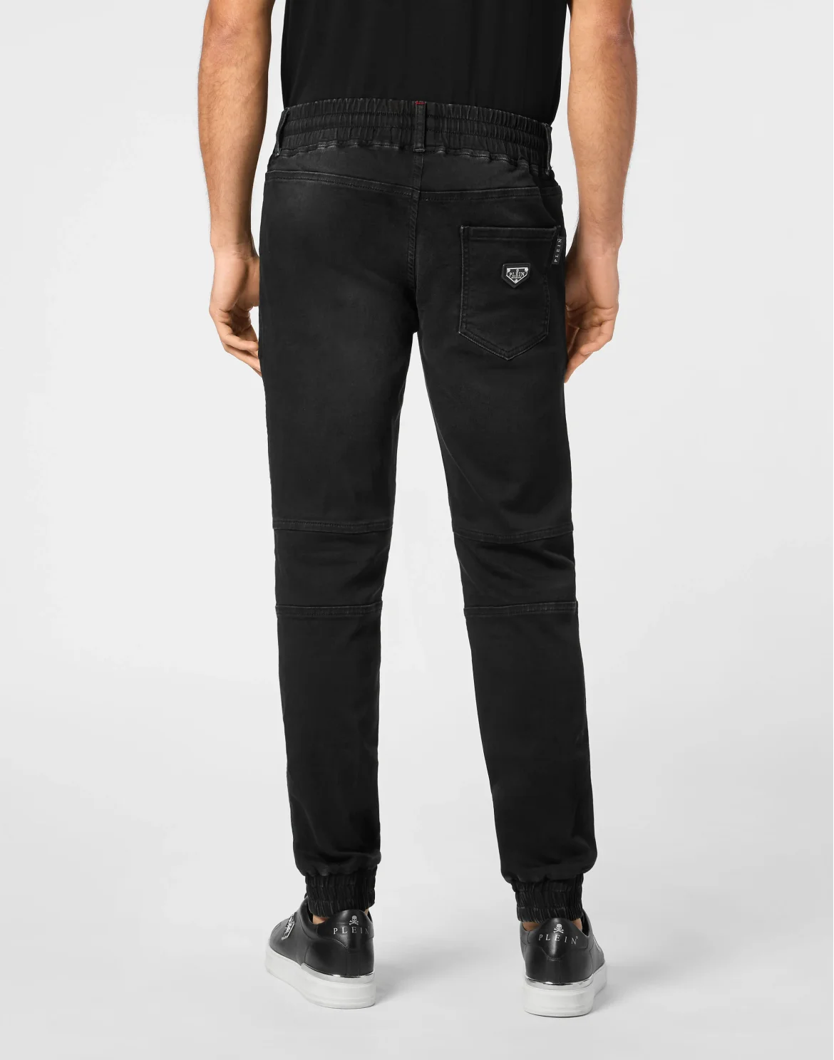 Denim Jogging Trousers Basic, цвет: Черный