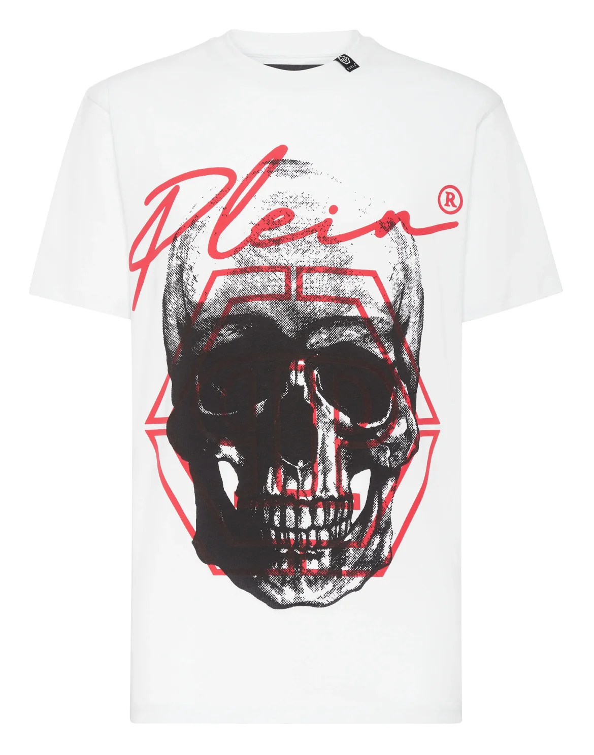 T-shirt Round Neck SS Skull, цвет: Белый