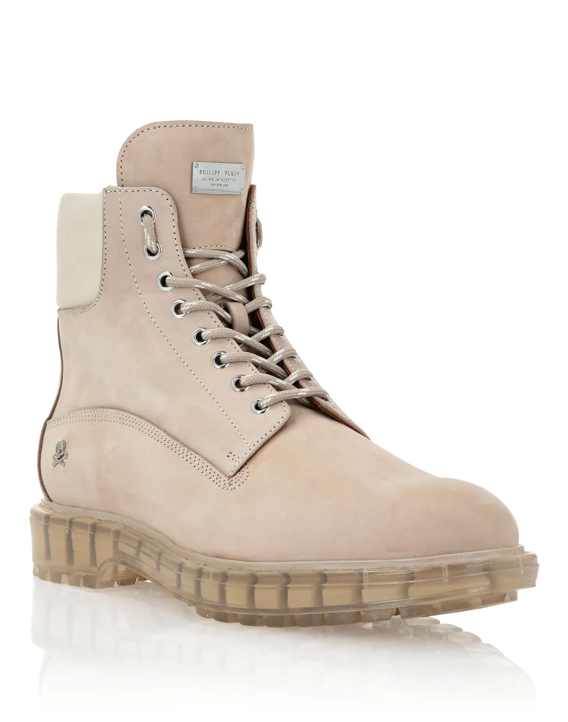 Nabuk Boots Low Flat The Hunter, цвет: Бежевый