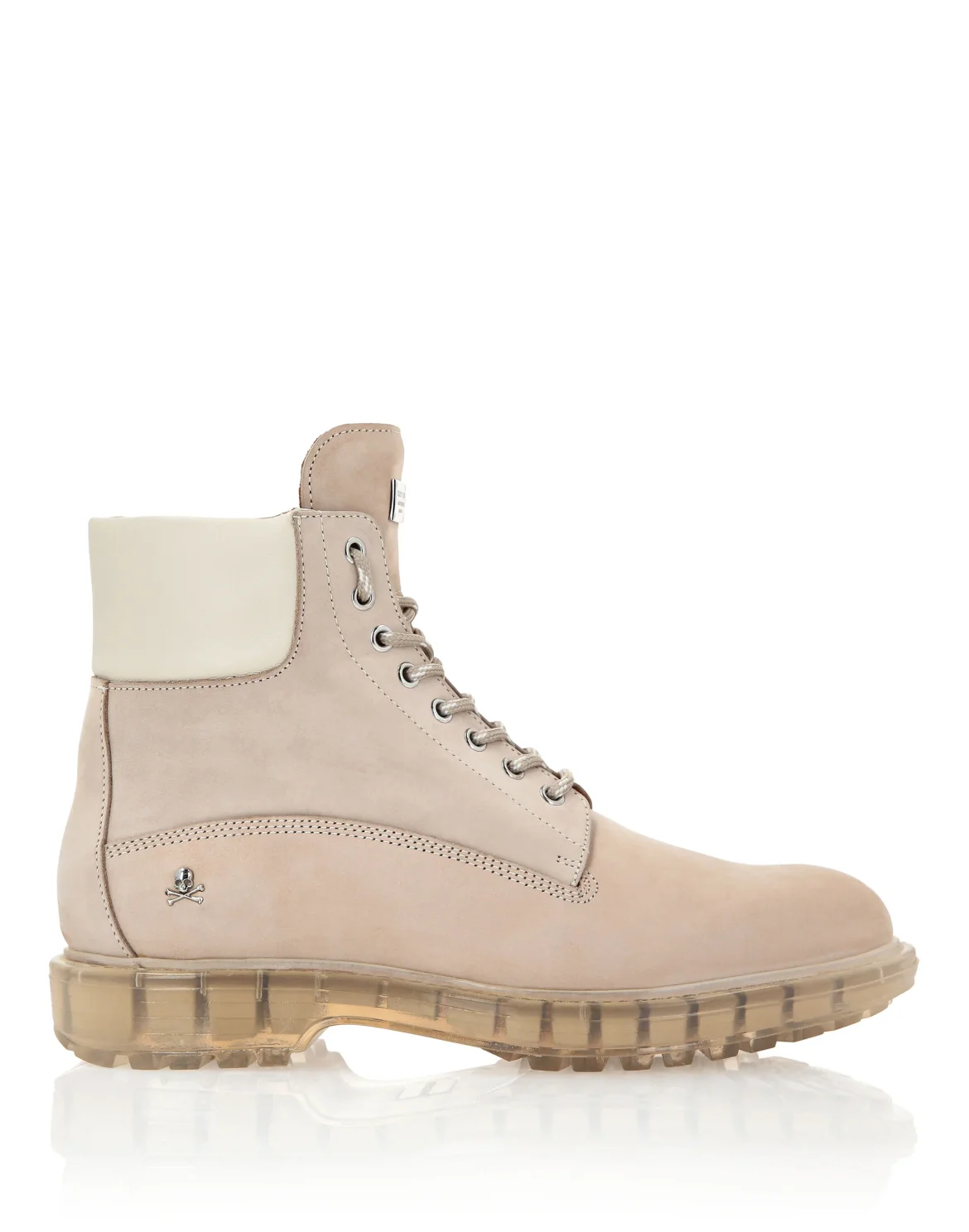 Nabuk Boots Low Flat The Hunter, цвет: Бежевый