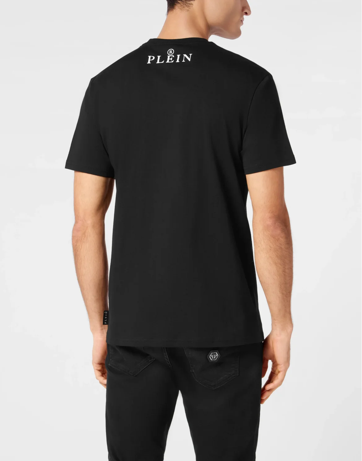 Round Neck T-Shirt PP Crest, цвет: Черный