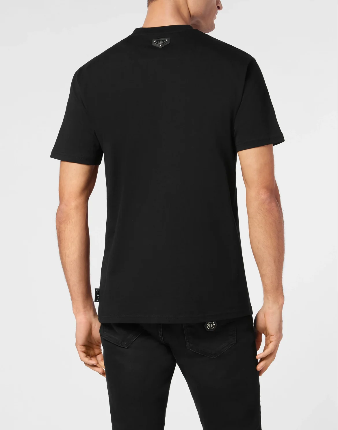Round Neck T-Shirt Chrome, цвет: Черный