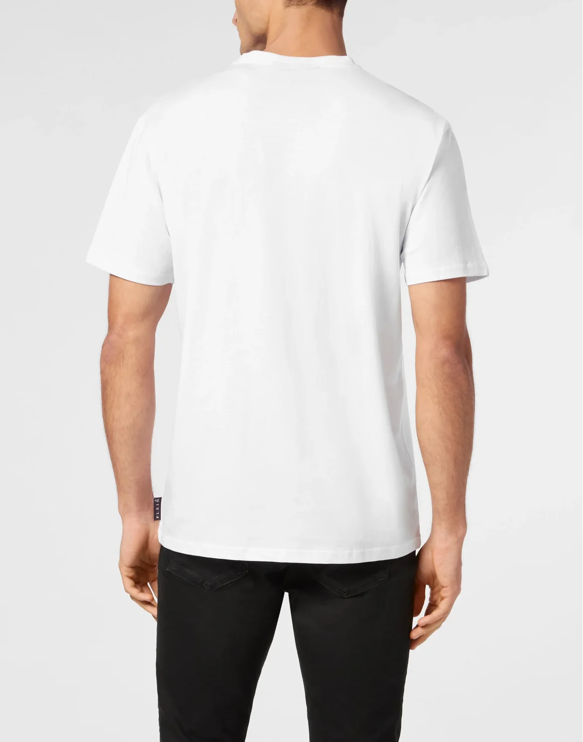 V-Neck T-Shirt Plaque, цвет: Белый