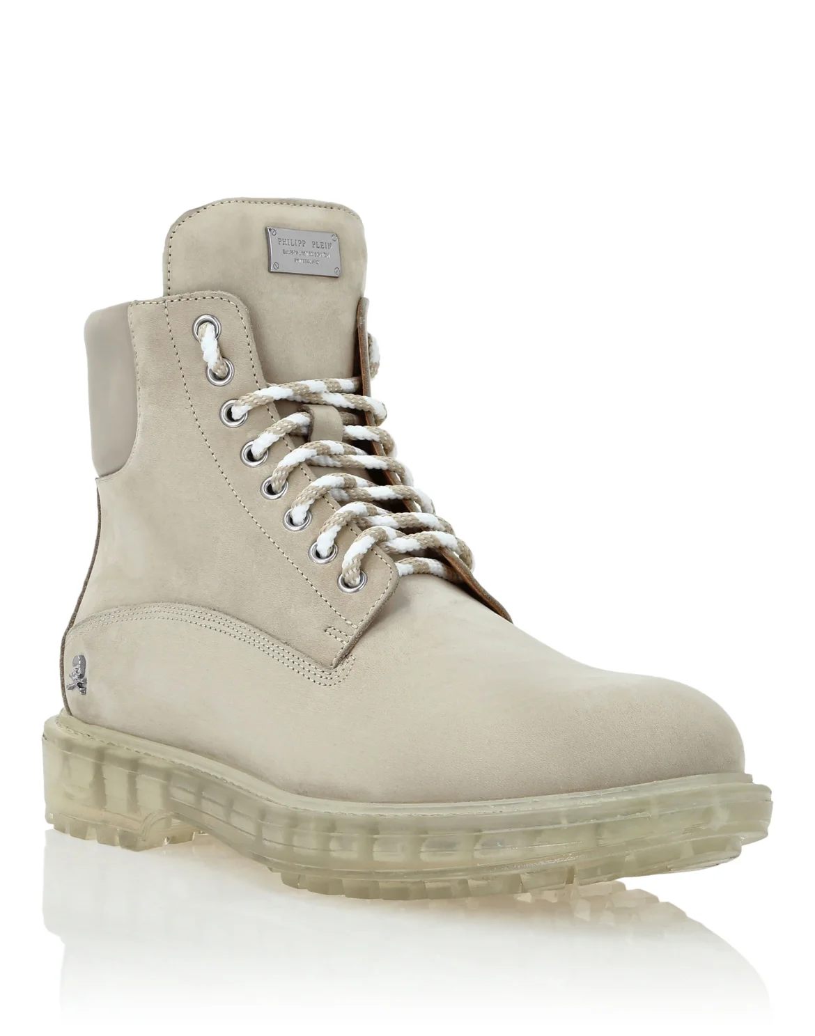 Nabuk Hiking Low Flat Boots The Hunter, цвет: Бежевый