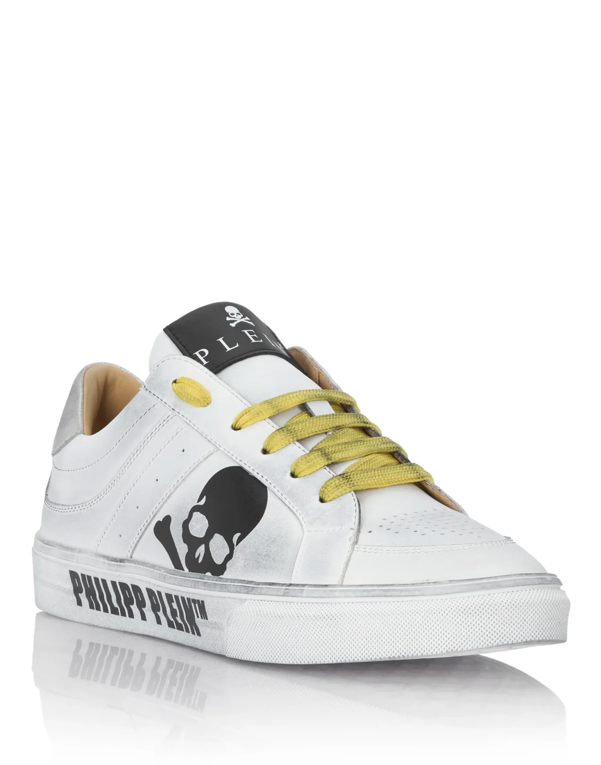 Leather Low-Top Sneakers Retrokickz TM, цвет: Белый