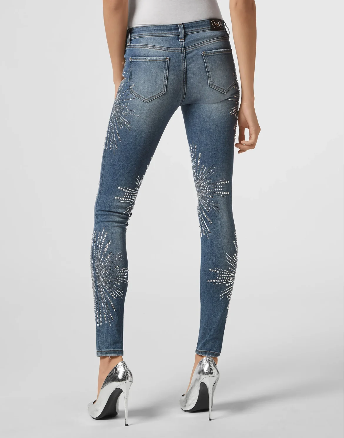 Jeggins Crystal, цвет: Синий
