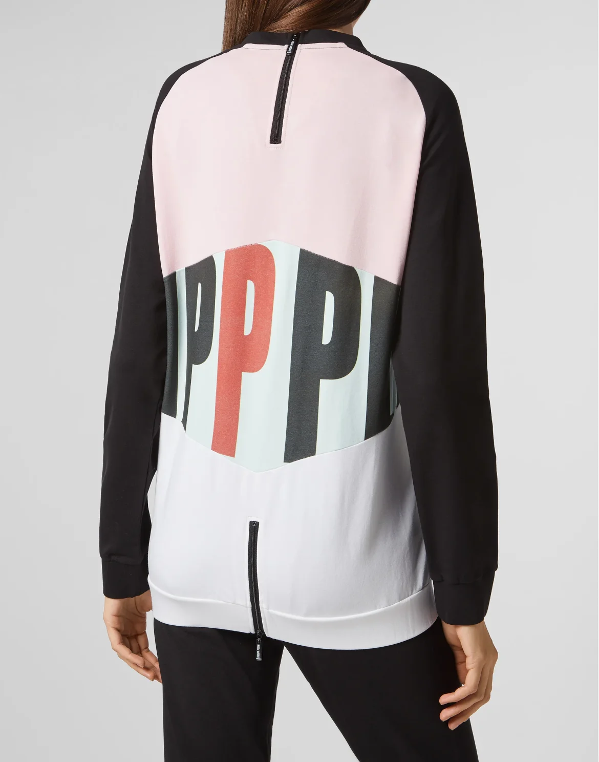 Sweatshirt LS Geometric, цвет: Мультиколор