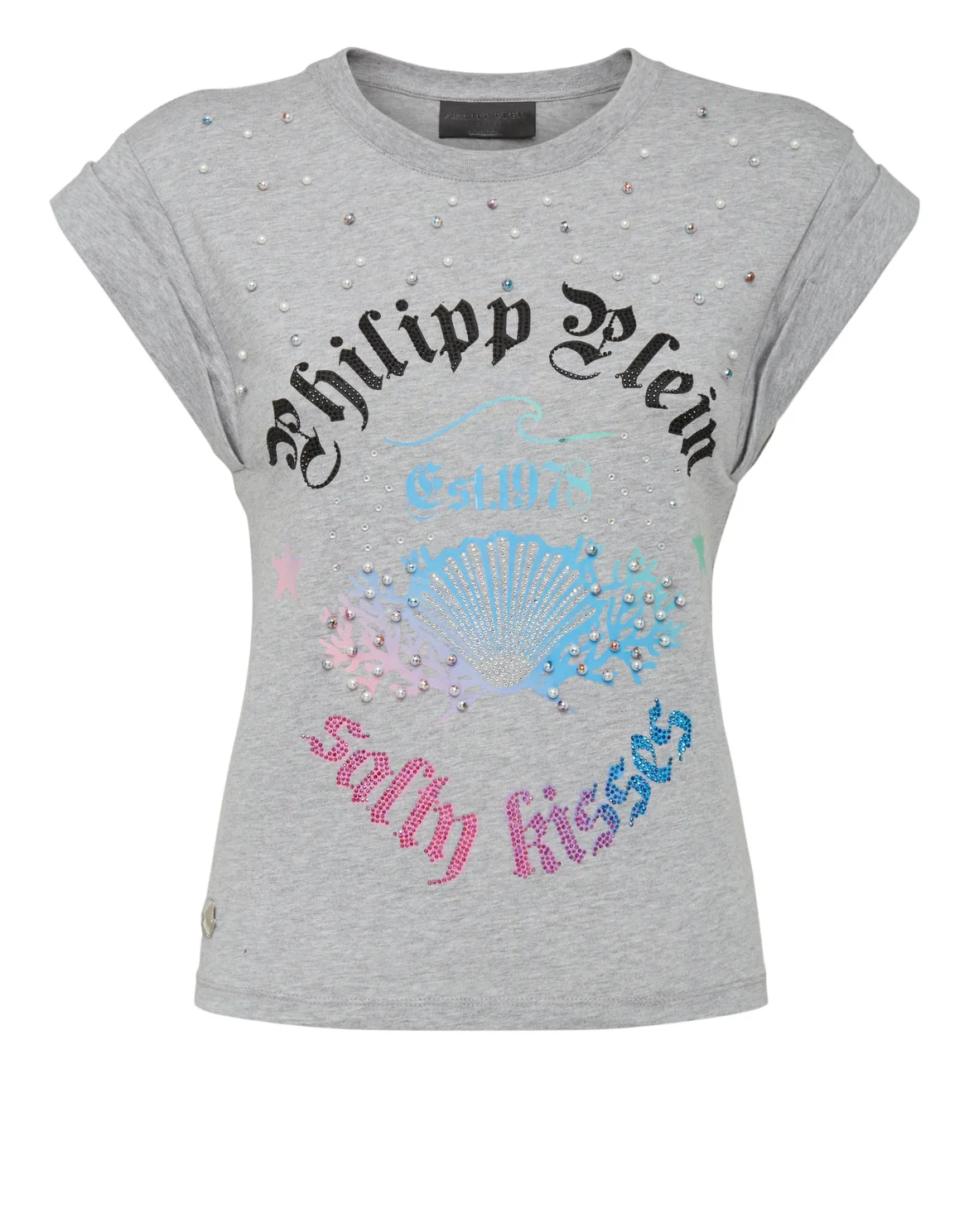 T-shirt Round Neck SS Underwater, цвет: Серый