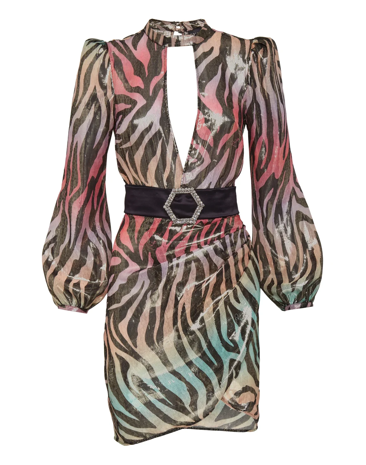 Short Dress Jungle, цвет: Мультиколор