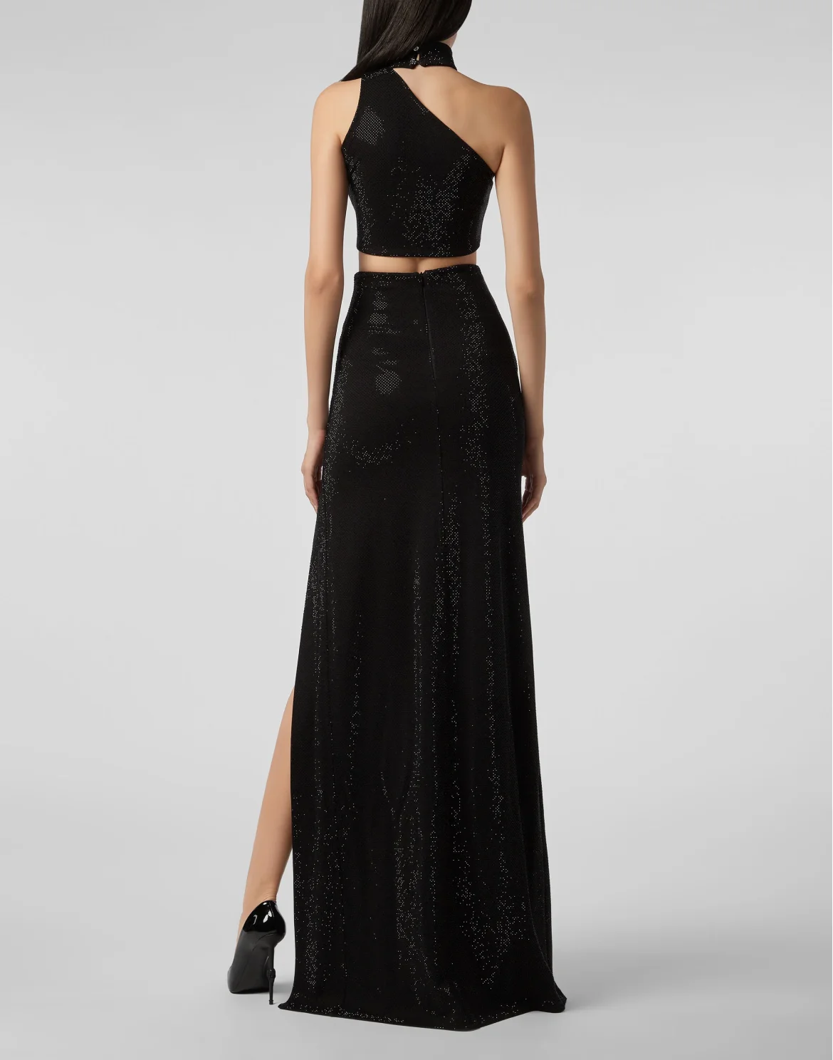 Long Skirt Crystal, цвет: Черный