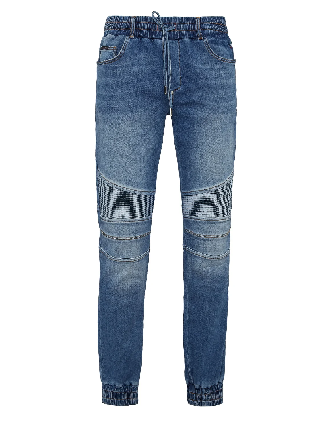 Denim Jogging Trousers, цвет: Синий