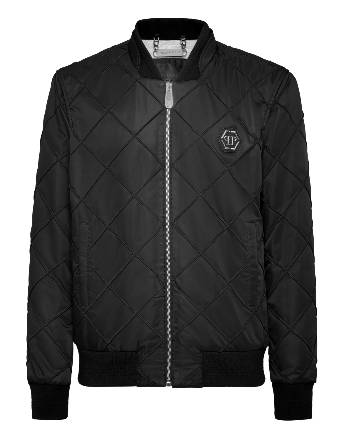Bomber Nylon Iconic Plein, цвет: Черный