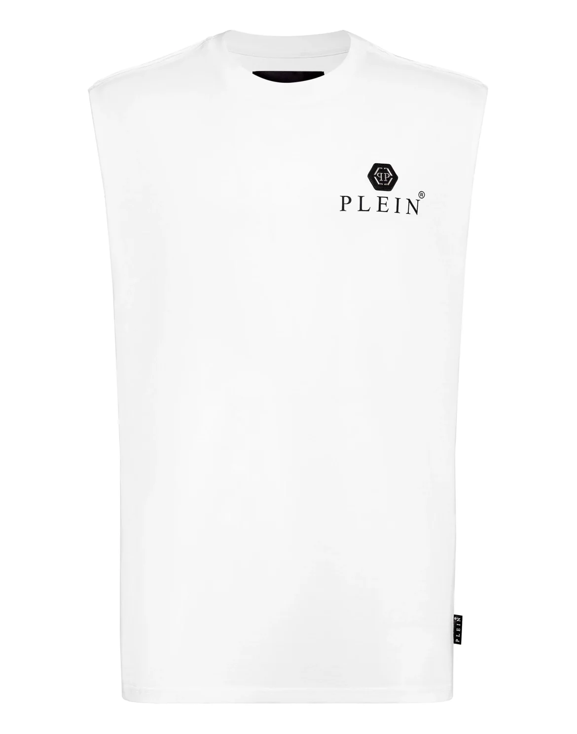 Sleeveless Top Iconic Plein, цвет: Белый