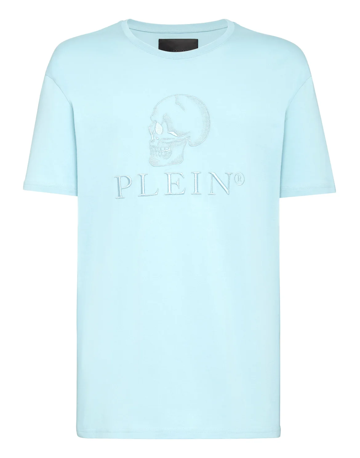 T-shirt Round Neck SS Skull, цвет: Голубой