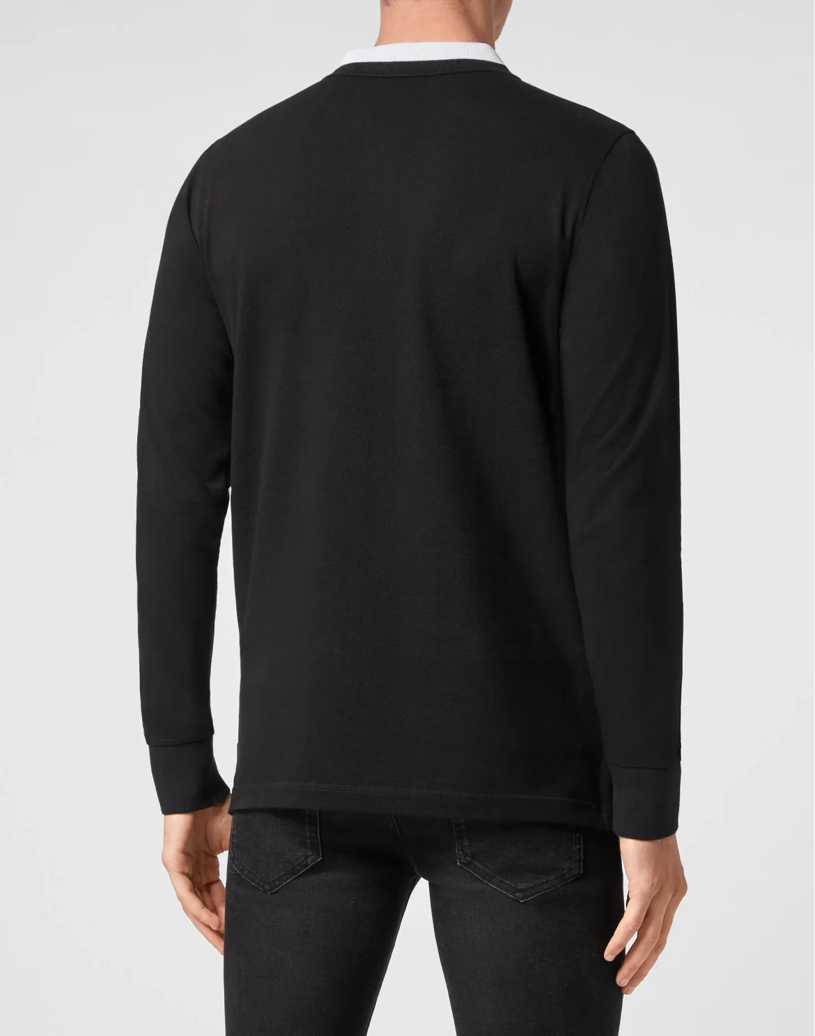 Polo shirt LS, цвет: Черный