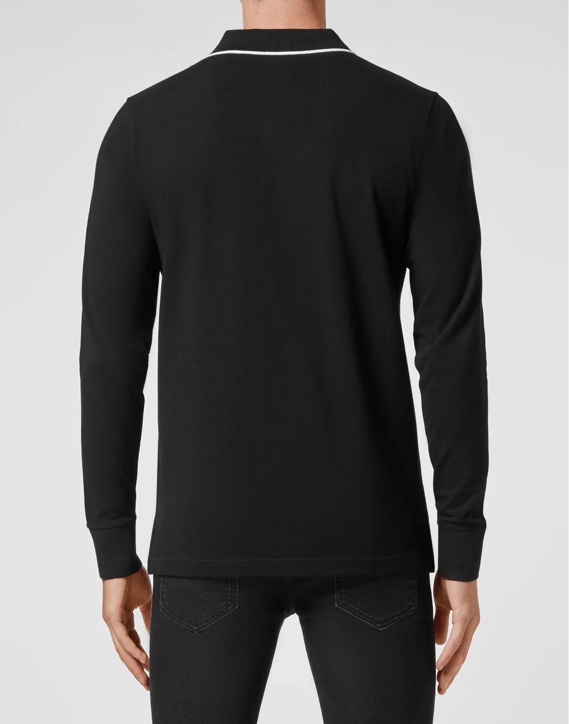 Polo shirt LS, цвет: Черный