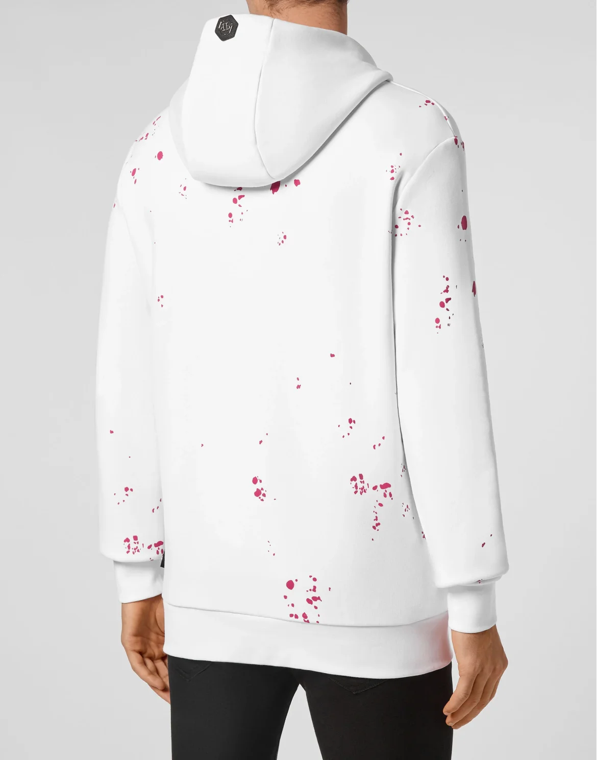 Hoodie sweatshirt Skull, цвет: Белый