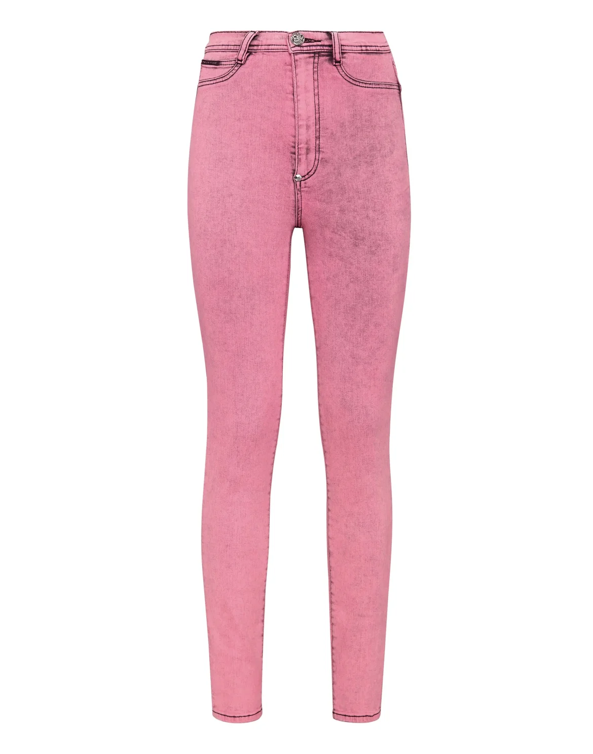 Super High Waist Jegging Colorful, цвет: Розовый
