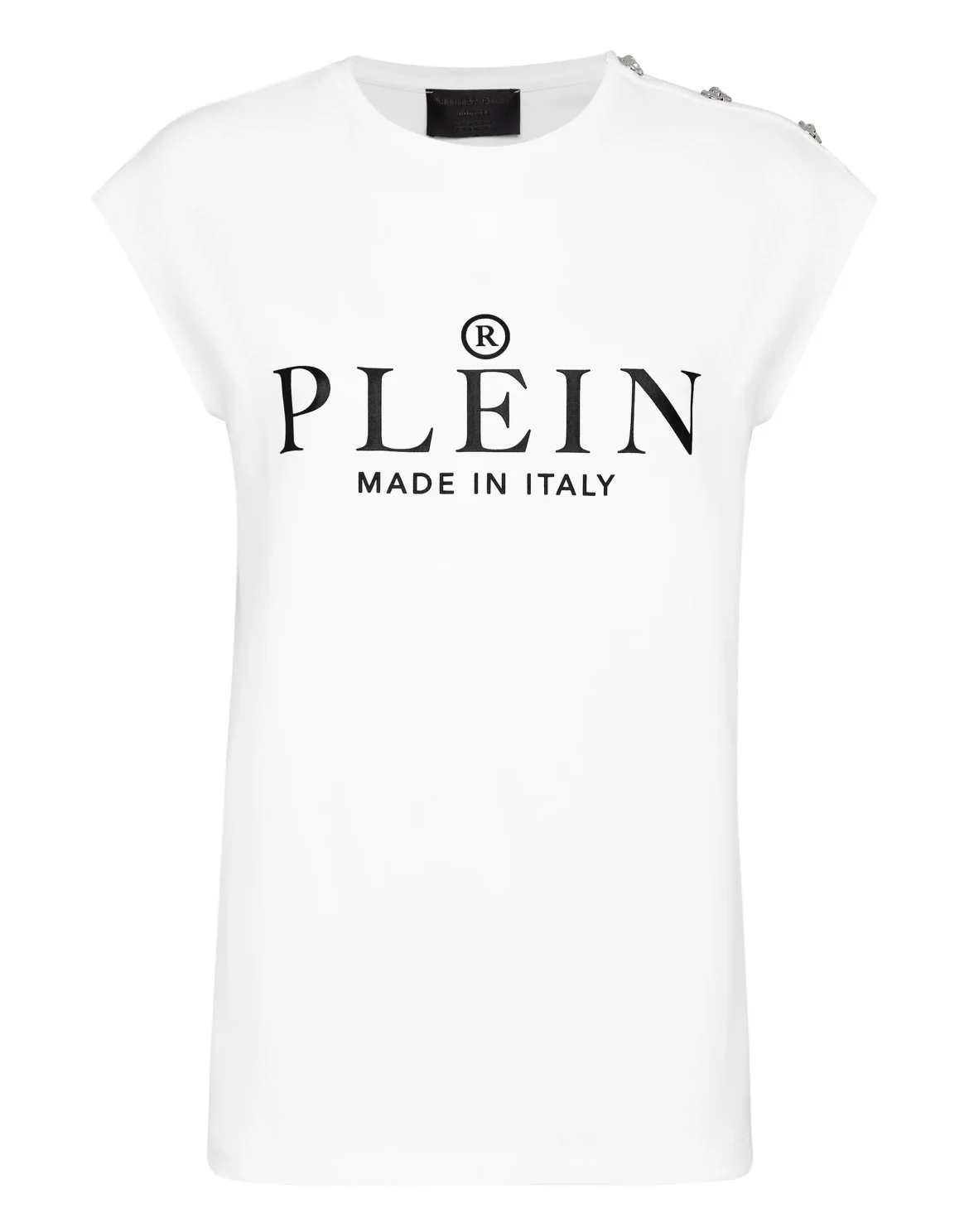 T-shirt Round Neck SS Iconic Plein, цвет: Белый