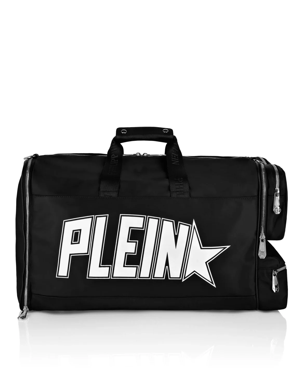Nylon Gym Bag Iconic Plein, цвет: Черный