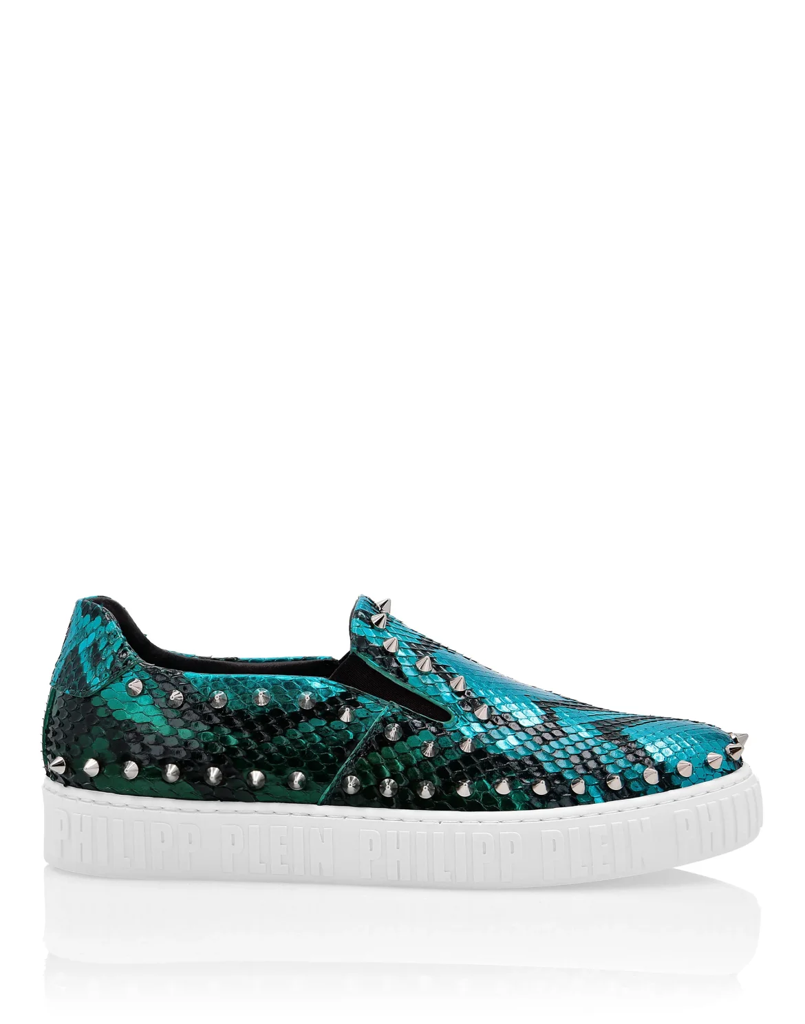 Python Slip On with studs Luxury, цвет: Синий