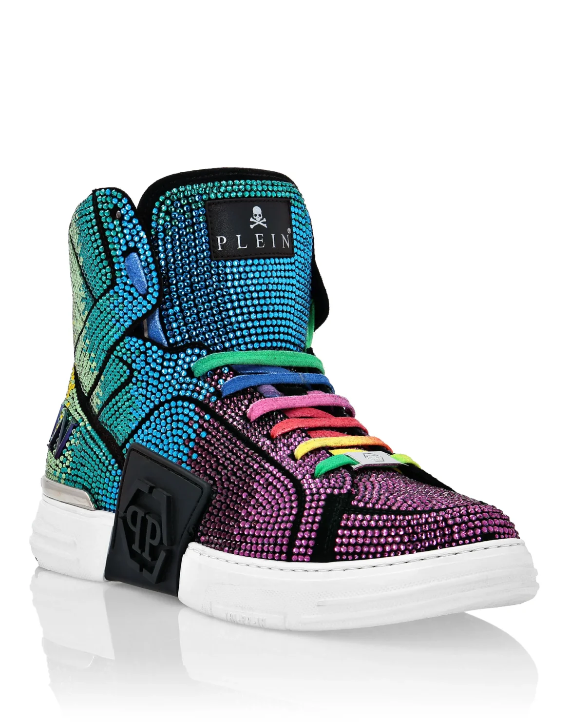 Suede Money Kicks Hi-Top Crystal, цвет: Мультиколор