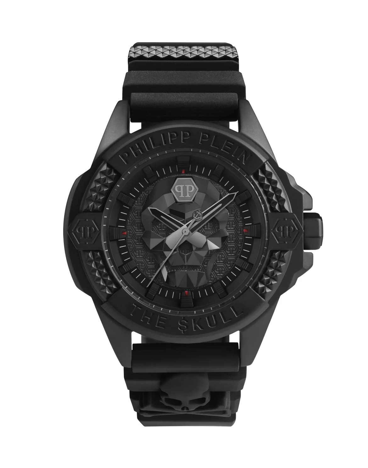 THE $KULL TITAN BLACK PLATED Watch, цвет: Черный