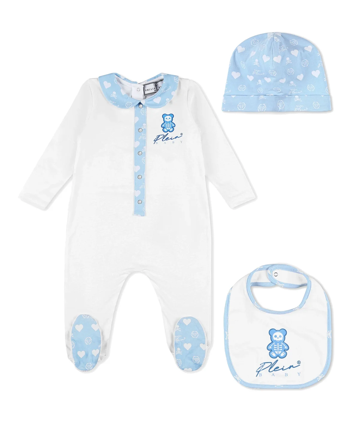 BABYGROW+BIB+HAT, цвет: Белый