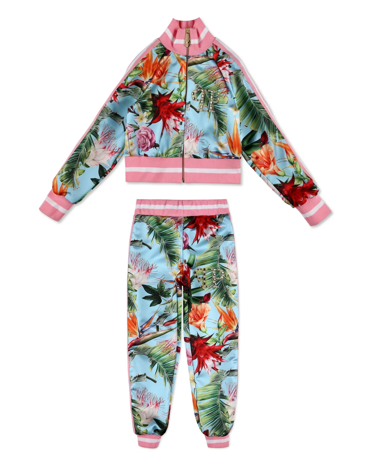 ZIPPED SWEATS.+TROUS, цвет: Мультиколор