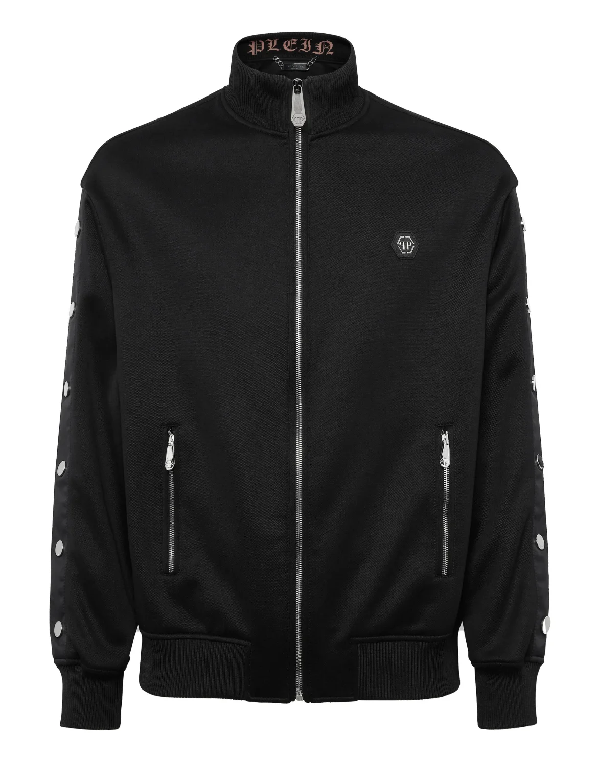 Jersey Jogging Jacket Skull strass, цвет: Черный