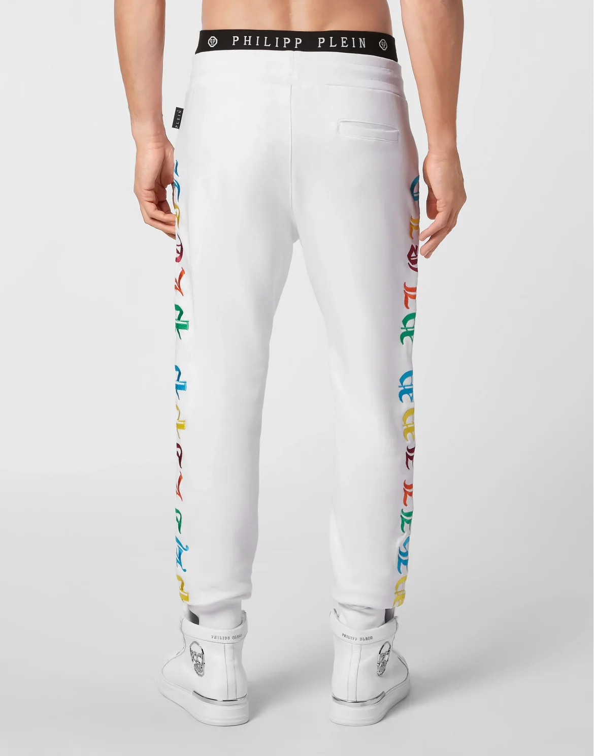 Jogging Trousers Gothic Plein, цвет: Белый