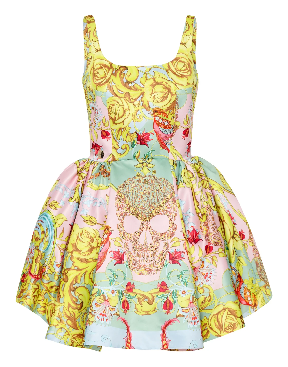 Flare Dress Baroque, цвет: Мультиколор