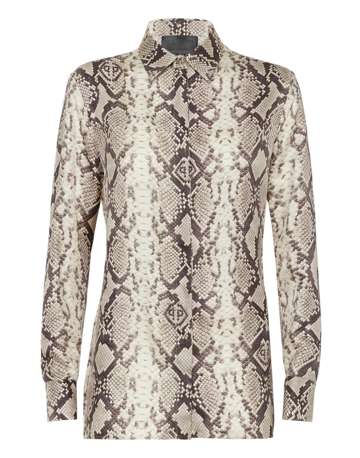 SILK  PYTHON  PRINT  SHIRT, цвет: Мультиколор