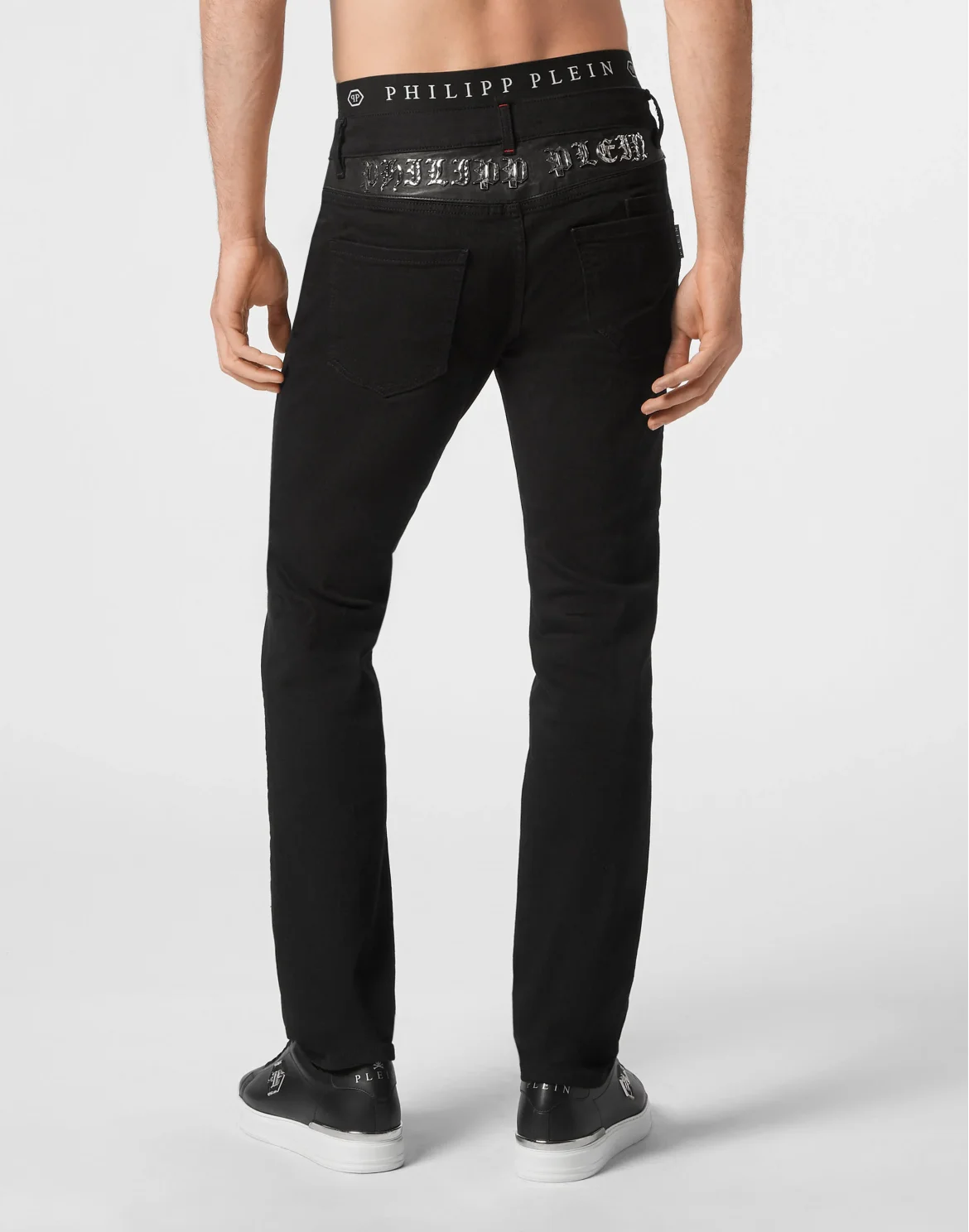 Denim Trousers Straight Supreme, цвет: Черный